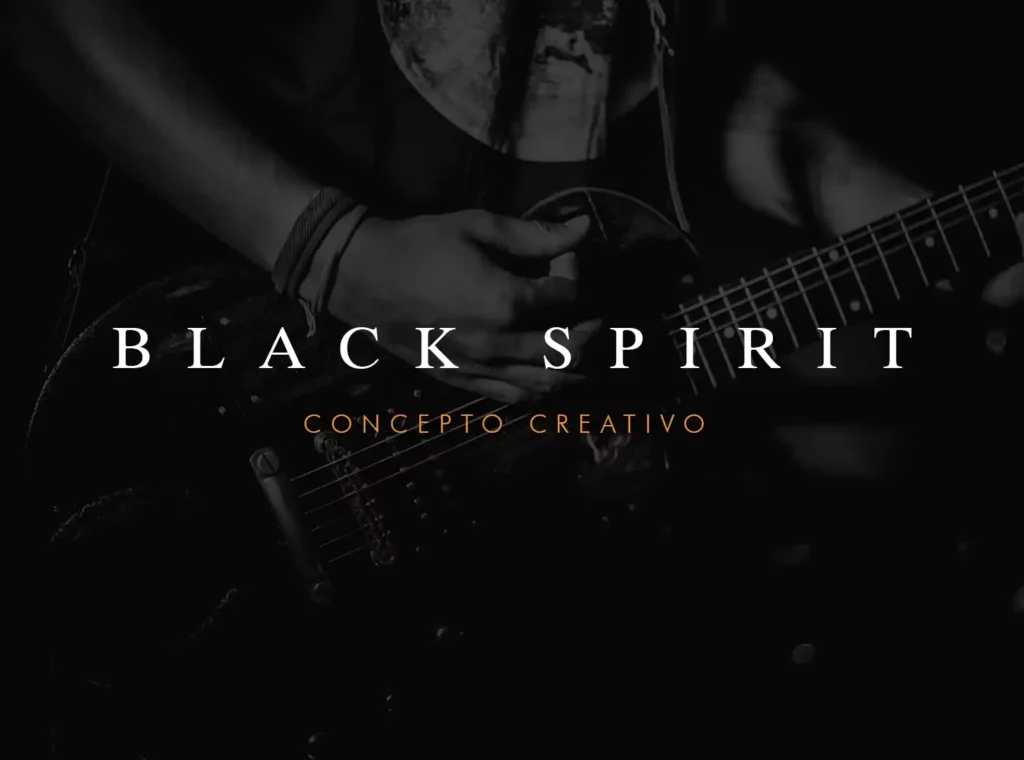 Black Spirit Concepto Creativo